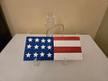 Hanging Wooden Flag